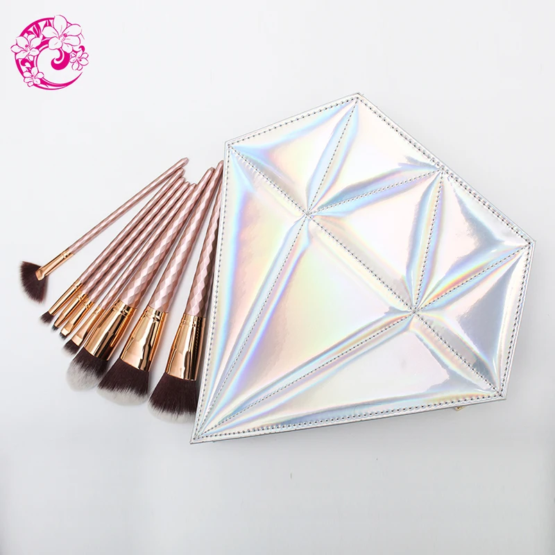 Tesoura de Maquiagem bolsa de diamantes brochas maquiagem Function : Professional Brush Conjunto