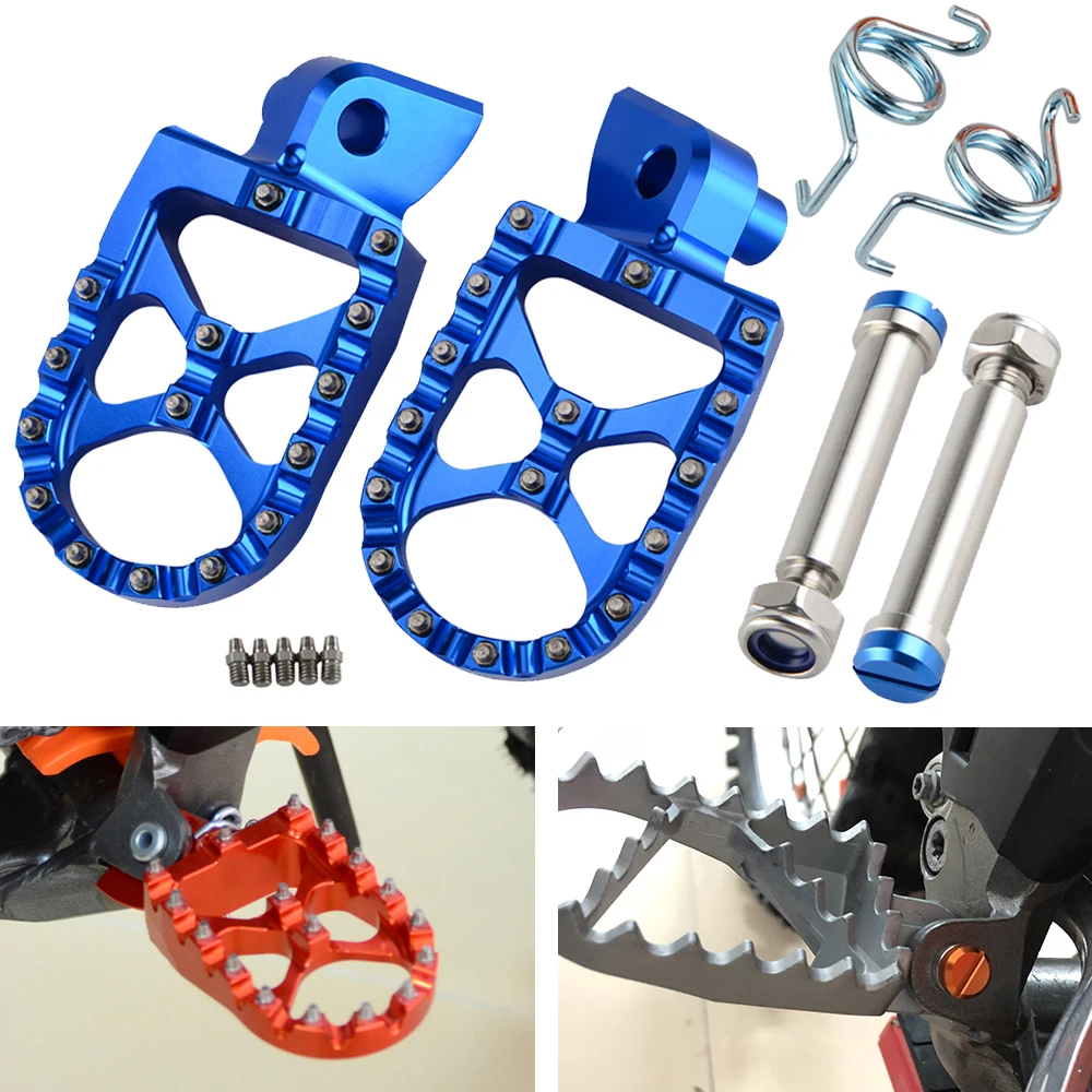 

Footrest Footpeg Foot Pegs Rests For Yamaha YZ 65 85 125 250 125X 250X 250FX 450FX WR 250F 450F 97-19 2017 2018 YZF WRF 250 450