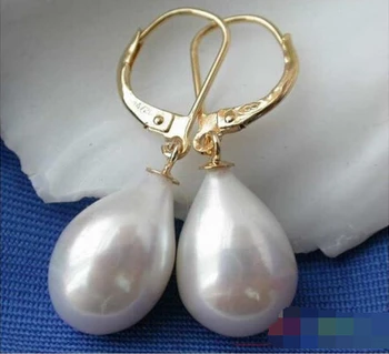 

1537 WHITE DRIP FRESHWATER CULTURED PEARL DANGLE EARRING