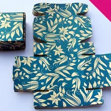 7.5*7.5*3 см Пользовательские белая бумага подарочная коробка для свадьбы, день рождения Рождество партия подарок для конфеты мыло ручной работы упаковку