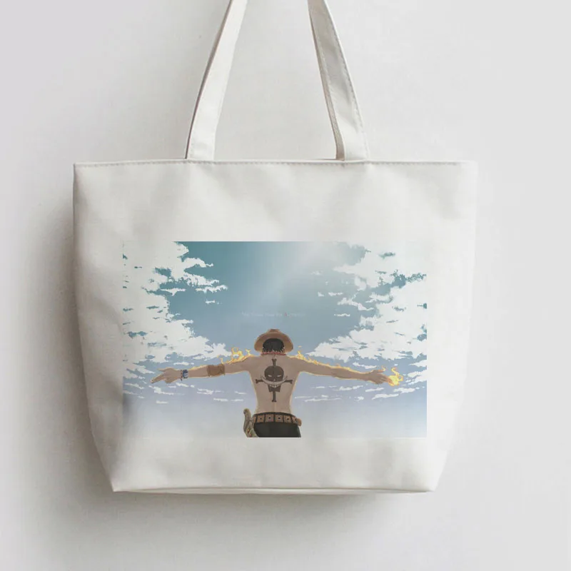 Tony Chopper Portgas D Ace Nami сюжеты из японского аниме сумка для покупок сумка с картинкой сумки школьная Сумочка книга милый подарок AN078