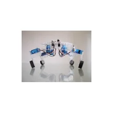 Free shipping QuaBot robot chassis quadruped robot chassis with motor