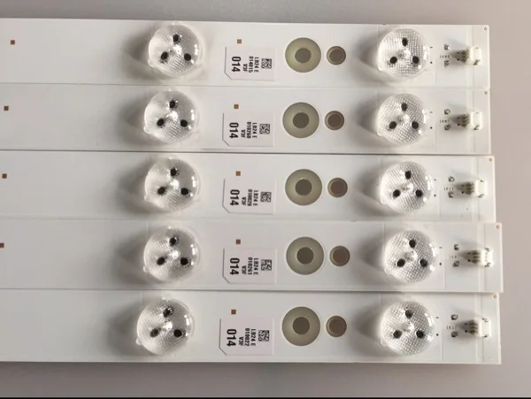 

5pcs/lot 62.5cm*2cm 8 lamp Generic LED backlight strip update for 32'' TV, large-size LCD, roadside billboard modification