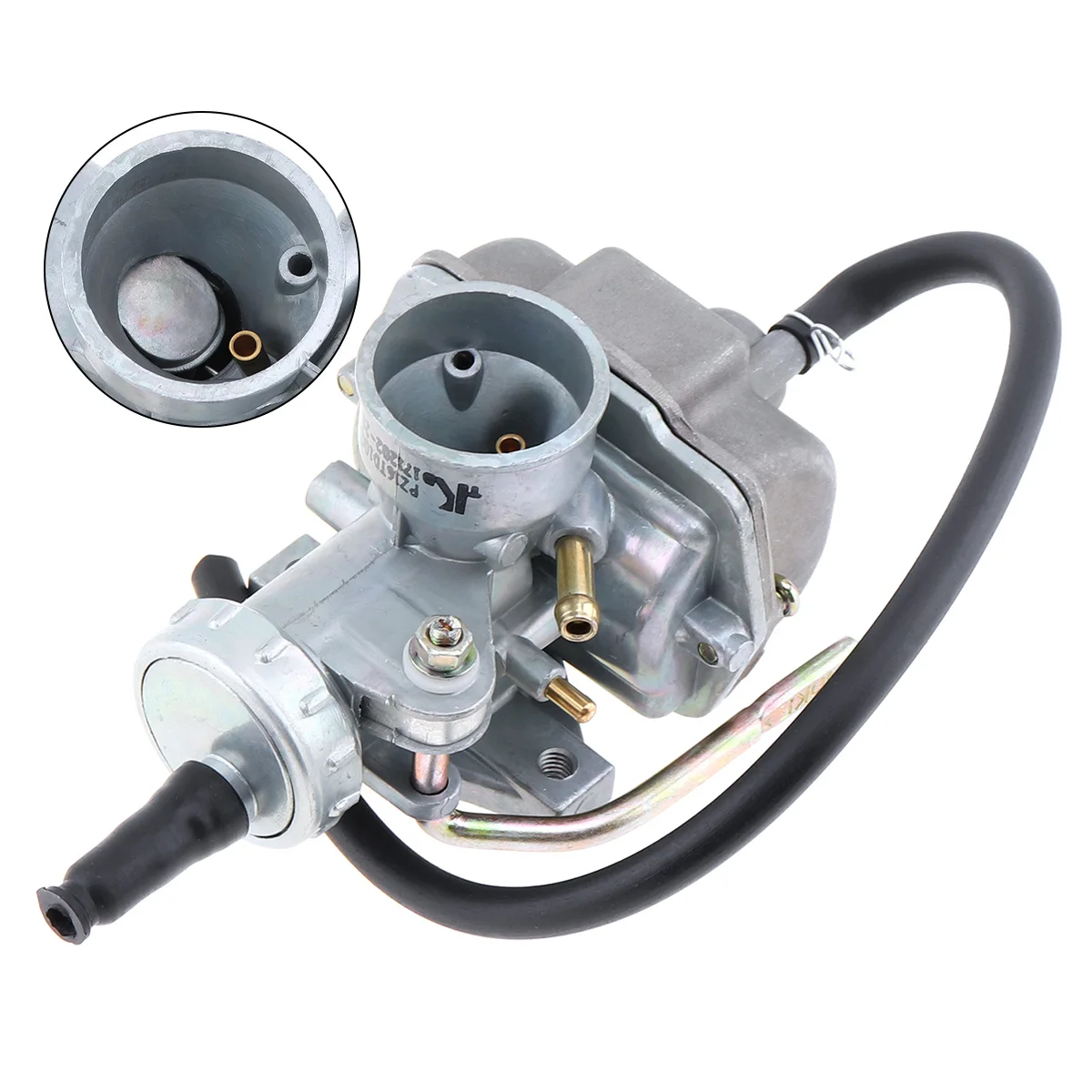 

PZ20mm 29mm Straight Tube Motorcycle Carburetor with Black Hose for 50cc 70cc 90cc 110cc Gas Bambini ATV Go Karts Ciclomotore