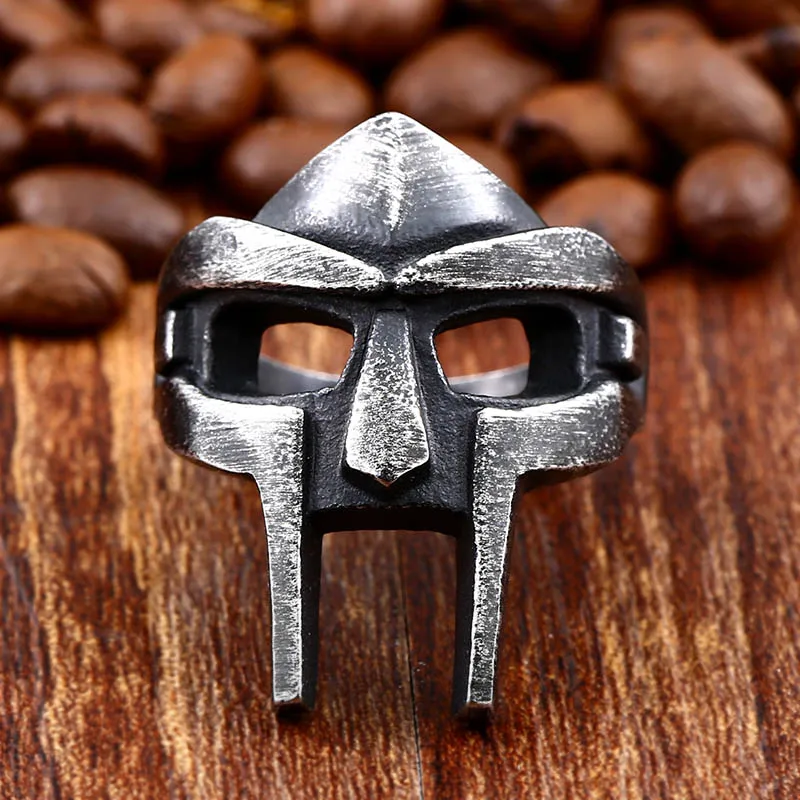 Стальной солдат персональная маска Фараона 316L нержавеющая сталь Модные мужские панк египетские титановые стальные ювелирные изделия