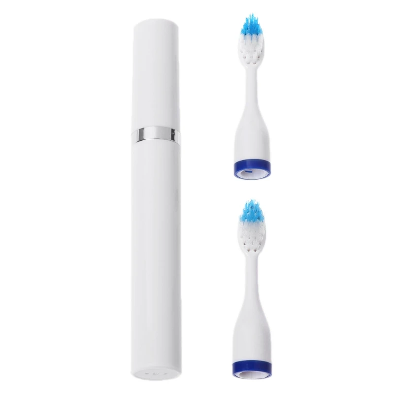 Kemei Portable Electric Toothbrush Oral Care Deep Cleaning Battery Power Brush 3 Heads Kemei Portable Electric Toothbrush Oral Care Deep Cleaning Battery Power Brush 3 Heads