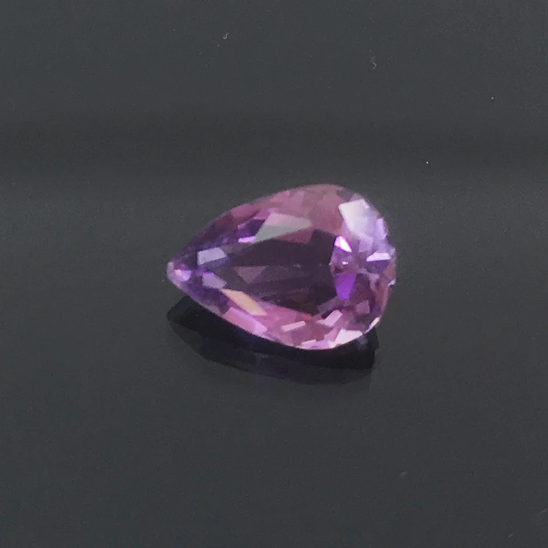 Pear cut 7 mm * 9 mm natural amethyst loose gemstone 1.5 ct VVS grade amethyst loose stone Jewlery DIY Pear cut 7 mm * 9 mm natural amethyst loose gemstone 1.5 ct VVS grade amethyst loose stone Jewlery DIY
