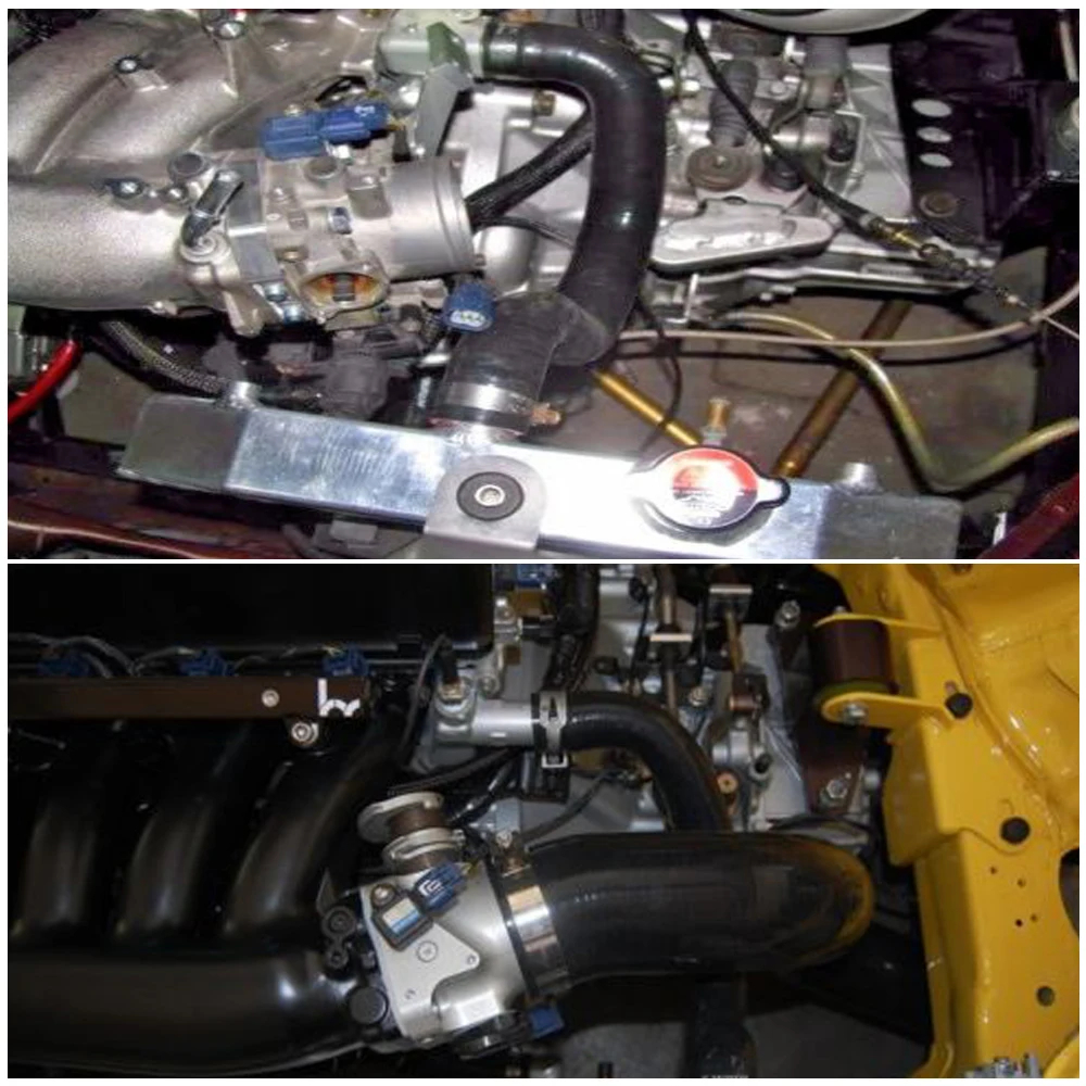 VR комплект силиконовых шлангов радиатора для K20 K24 замены EG EK CRX EF SOL INTEGRA CIVIC черный