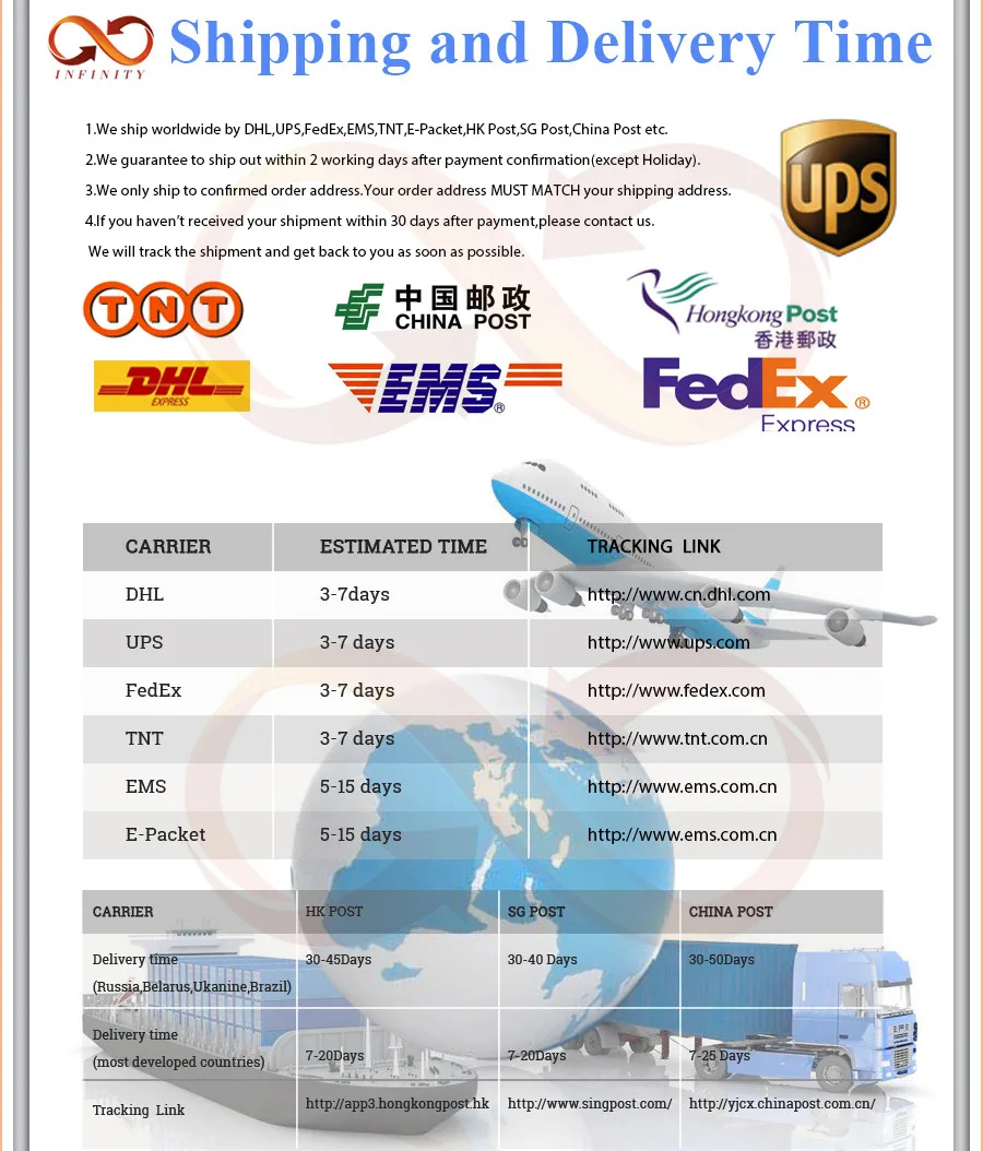 infinity Shipping 7