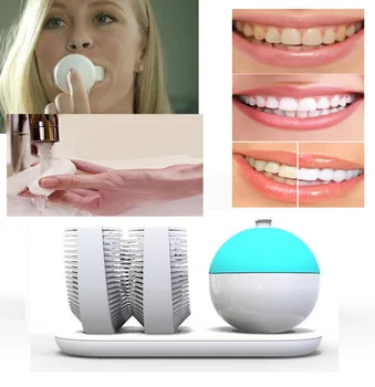 

Fully Automatic Lazy Whitening Toothbrush Electric Toothbrush Oral Hygiene Care Wireless Charging Sonic Vibration Teeth Brush