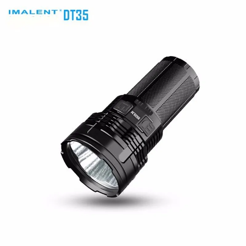 

IMALENT Waterproof Aluminum DT35 XHP35 HI 8500 LM 6 Modes 18650 USB Rechargeable LED Light Flashlight Torch+4x 18650 batteries