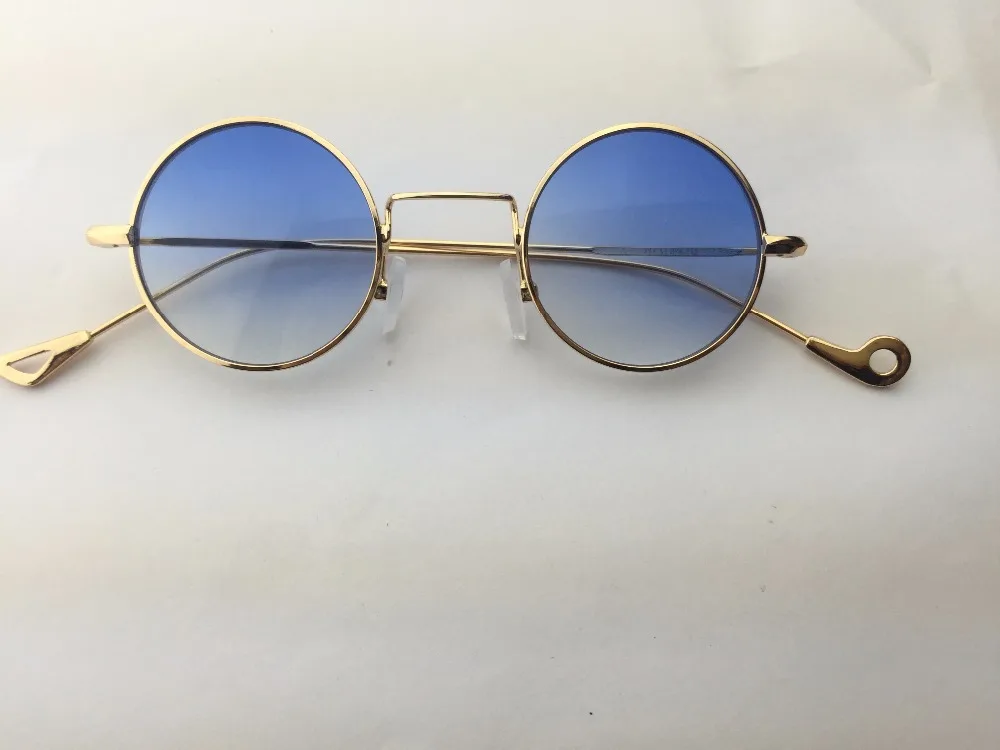 Dave 2019 ограниченное по времени предложение Круглые Солнцезащитные очки женские винтажные металлические женские солнцезащитные очки