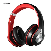 Mpow лучшие наушники Беспроводной Bluetooth 4.0 наушники Встроенный микрофон мягкие Наушники для женщин Шум шумоподавления гарнитуры стерео звук для телефона