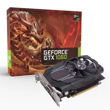 Colorful GTX1060 Mini OC 3G GDDR5 192Bit PCI Express Game Video Card Graphics Card td15 Drop Shipping