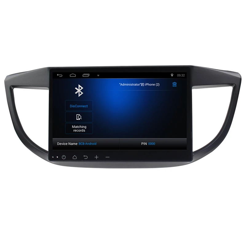 Perfect 10.2"Android 7.0 ! Car DVD PC Multimedia DVD Player GPS Navi Stereo Radio Fit HONDA CRV 2012-2013 2014 2015 2016 2017 18 3G DVR 3