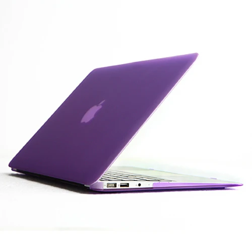 Purple Matte Rubberized Hard Case Cover(11 colors) For Apple Macbook Air 13 13.3 inch Free