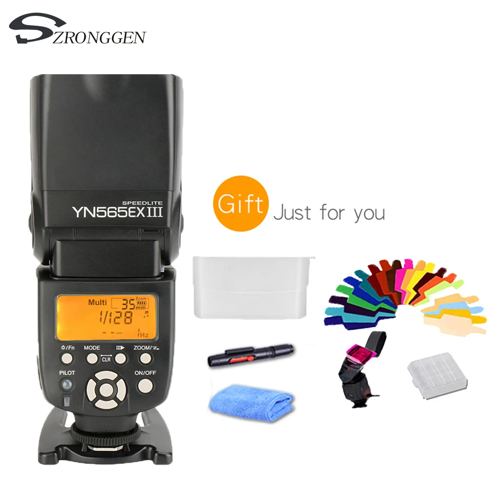

Yongnuo YN-565EXiii for Canon YN565EX YN-565 EX ETTL E-TTL Flash Speedlight/Speedlite 5D II 350D 450D 500D 550D 600D 1000D 1100D
