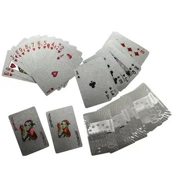 Cartes de jeu – Imitation argent