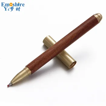 

Famous Brand Wood Ballpoint Pen Roller Ball Pen Top Quality Metal Gel Pens Custom Logo For Business Gift DropShipping P736
