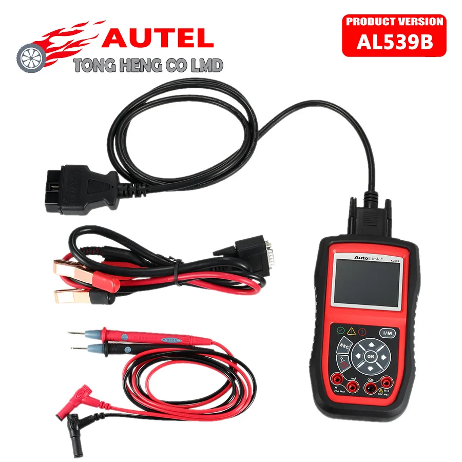 Цена за DHL Бесплатно Оригинальный Autel Автоссылка AL539B OBDII авто Code Reader Электрические Инструмент Тестирования AL 539B 539 b Автомобильный Сканер automotriz Цена за DHL Бесплатно Оригинальный Autel Автоссылка AL539B OBDII авто Code Reader Электрические Инструмент Тестирования AL 539B 539 b Автомобильный Сканер automotriz