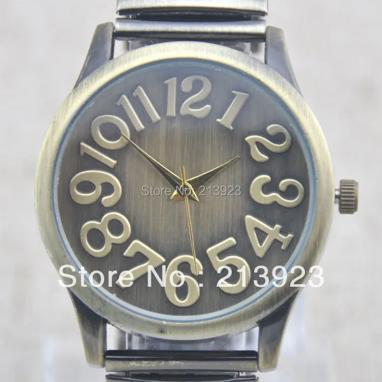 digital watch with elastic band