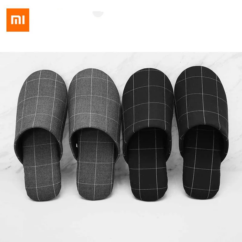 Новые оригинальные домашние тапочки xiaomi; нескользящая подошва tpr; легкие мягкие удобные для всех сезонов; высокое качество