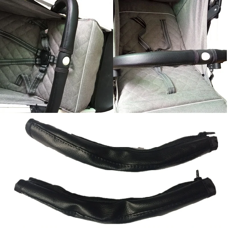 

Pram Stroller Accessories Baby Stroller Armrest Protective Case Armrest Covers Keep bumper clean 2 colors yoya plus