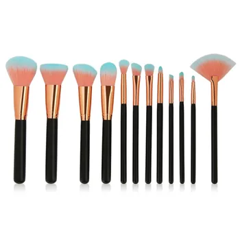 

12Pcs Makeup Brushes Set Face Foundation Basic Brush Make Up Brushes Soft Synthetic Hair Woman Beauty Cosmetic Tools