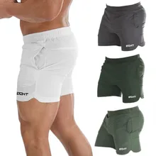 Мужские шорты новые шорты из полиэстера для мужчин летние однотонные дышащии эластичные для талии повседневные мужские шорты мужские 4 цвета