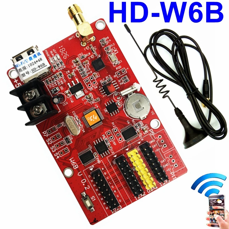 Hd W6b Wifi Usb Led Control Card 1024 48 Pixels Wireless Single Dual Color Led Controller P10 F3 75 Module Drive Board Buy At The Price Of 15 52 In Aliexpress Com Imall Com Hd W6b Wifi Usb Led Control Card 1024 48 Pixels Wireless Single Dual Color Led Controller P10 F3 75 Module Drive Board Buy At The Price Of 15 52 In Aliexpress Com Imall Com
