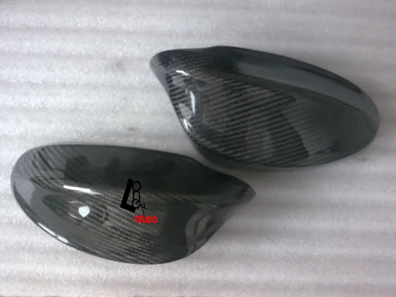 

car styling New Carbon Fiber Rear View Mirror Cover For BMW E90 3 SERIES 2006-2008