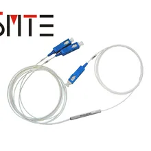 5 шт./лот SC/UPC от 1 до 2 мини оптоволоконный ПЛК-распределитель 0,9 мм стальная трубка 0,3 м волоконный косичка