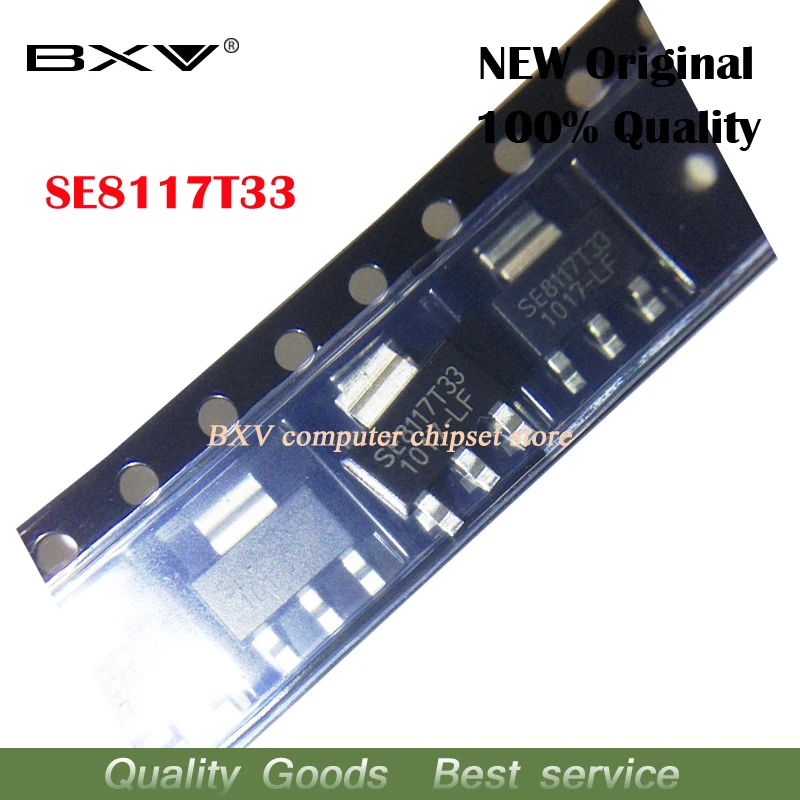 10 шт. SE8117T33-LF-3.3V SE8117T33 SOT-223 | Электронные компоненты и принадлежности