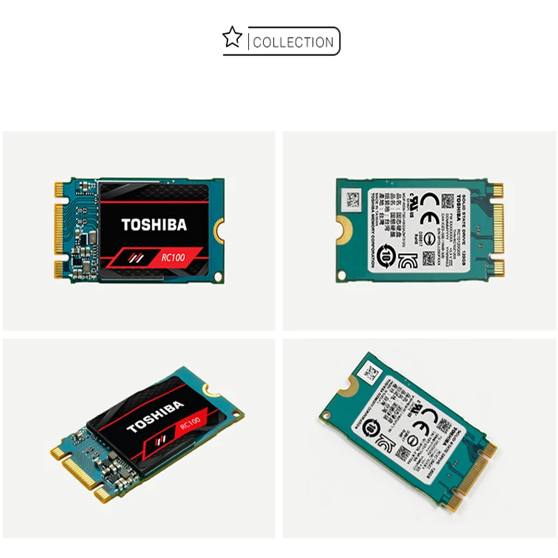 Внутренний твердотельный накопитель TOSHIBA NVMe 240 ГБ M.2 2242 PCIe 3 0*2 SSD 1600