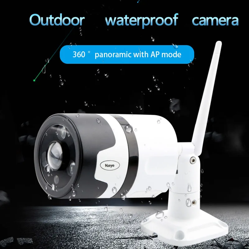 N eye IP Camera font b Outdoor b font Waterproof HD 1080P CCTV Camera WiFi 360