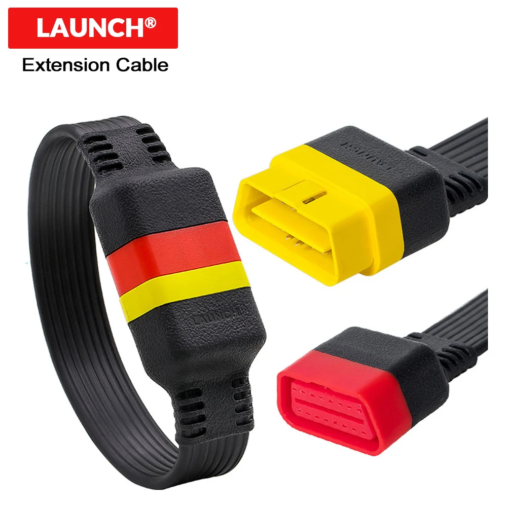

Launch OBD Extension Cable for X431 V/V+/PRO/PRO 3/Easydiag 3.0/2.0/Mdiag/Golo Main OBD2 Extended Connector 16Pin male to Female