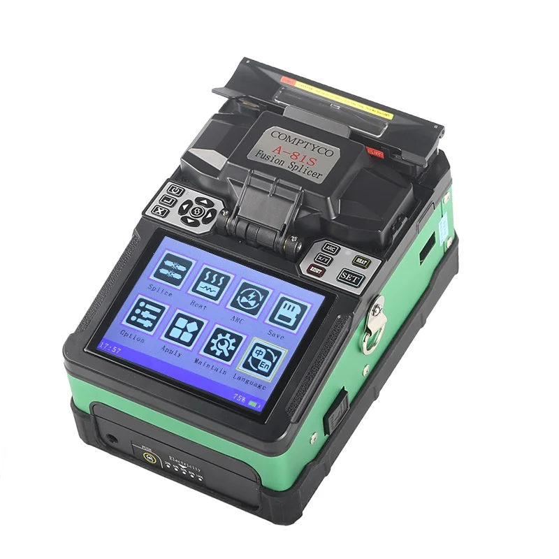 

A-81S Green Optical Fiber Fusion Splicer Fiber Optic Welding Splicing Machine