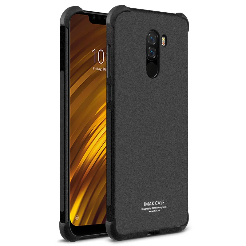 

Xiaomi POCOPHONE F1 Case Cover IMAK Shock-resistant Shock-proof Silicone TPU Phone Case for POCOPHONE F1