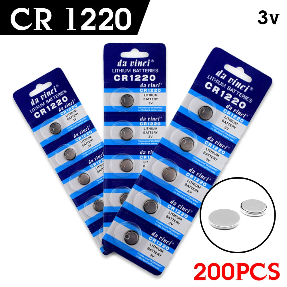 Cheap Cheap Best Price 200 Pcs For watch Button battery 3V CR1220