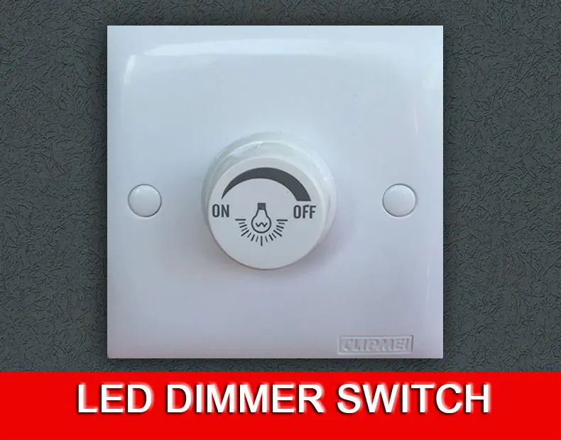 LED SCR Диммер 220 Вт AC В Регулируемый Контроллер Для Затемнения Панели Света