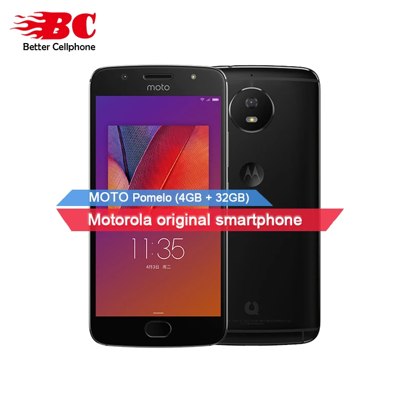 Оригинальный новый смартфон Motorola Green Pomelo XT1799 G5S Android7.1 Snapdragon 8937 Octa core 1 4 GHz 1920x1080 32G с