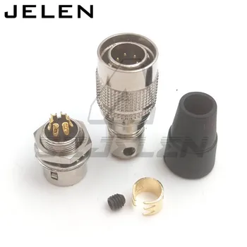 

Hirose 6-pin plug socket, male and female connector, mapping equipment electronic equipment power cord HR10A-7P-6P/HR10A-7R-6S