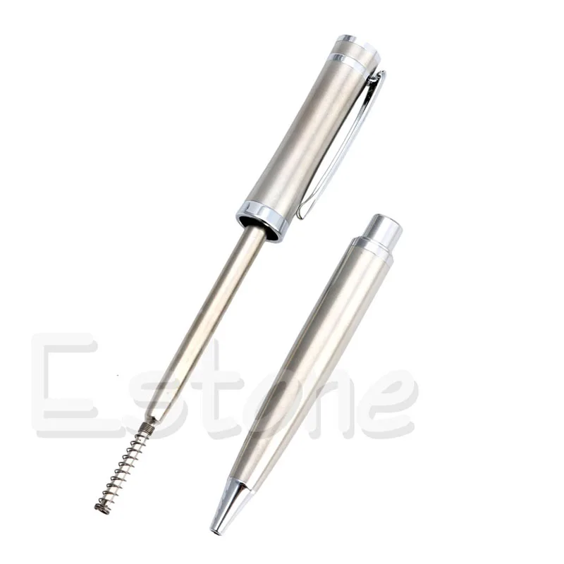 Better BAOER 3035 нержавеющая сталь металлическая Серебристая шариковая ручка стильный