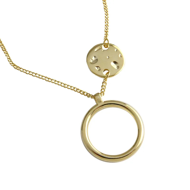 

Classic Circle Ring 925 Sterling Silver Brooch