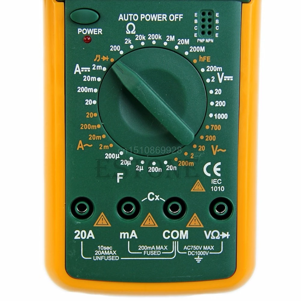 Multimeter DT9205M LCD Digital Multimeter Voltmeter Ohmmeter Ammeter Capacitance Tester digital multimeter,multimeter tester