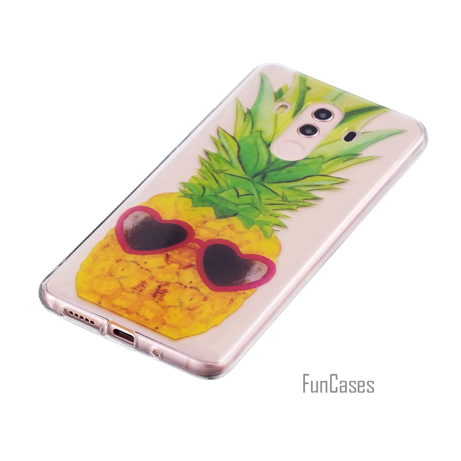 Новый милый чехол для телефона huawei Mate10 Pro мягкий из ТПУ Nova Fundas разноцветный с