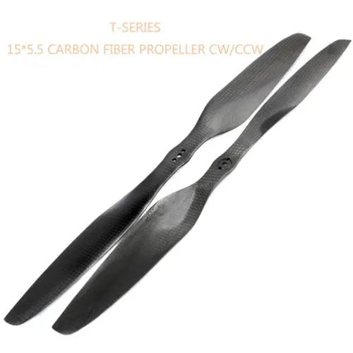 

TM1555 1555 1555R 15X5.5 Carbon Fiber Prop Propeller CW/CCW Multicopter