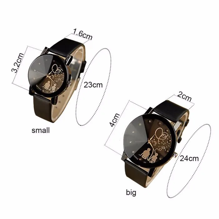 Yazole влюбленных часы Для мужчин Для женщин мода кварцевые наручные Часы Relogio ПУ кожаный ремешок Булавки Пряжка наручные часы