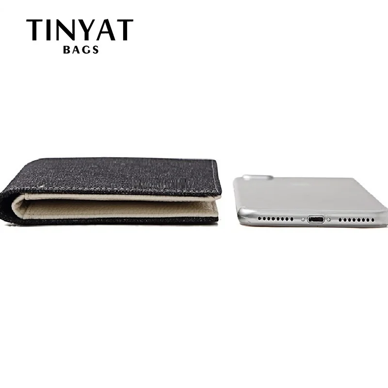 TINYAT модный мужской короткий кошелек бесплатная доставка повседневный для денег