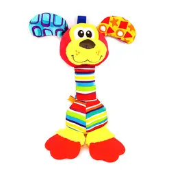 Модные детские плюшевые игрушки красочные животных Форма прекрасный, куклы погремушки схватив игрушку для 0-3 лет подарок для маленьких